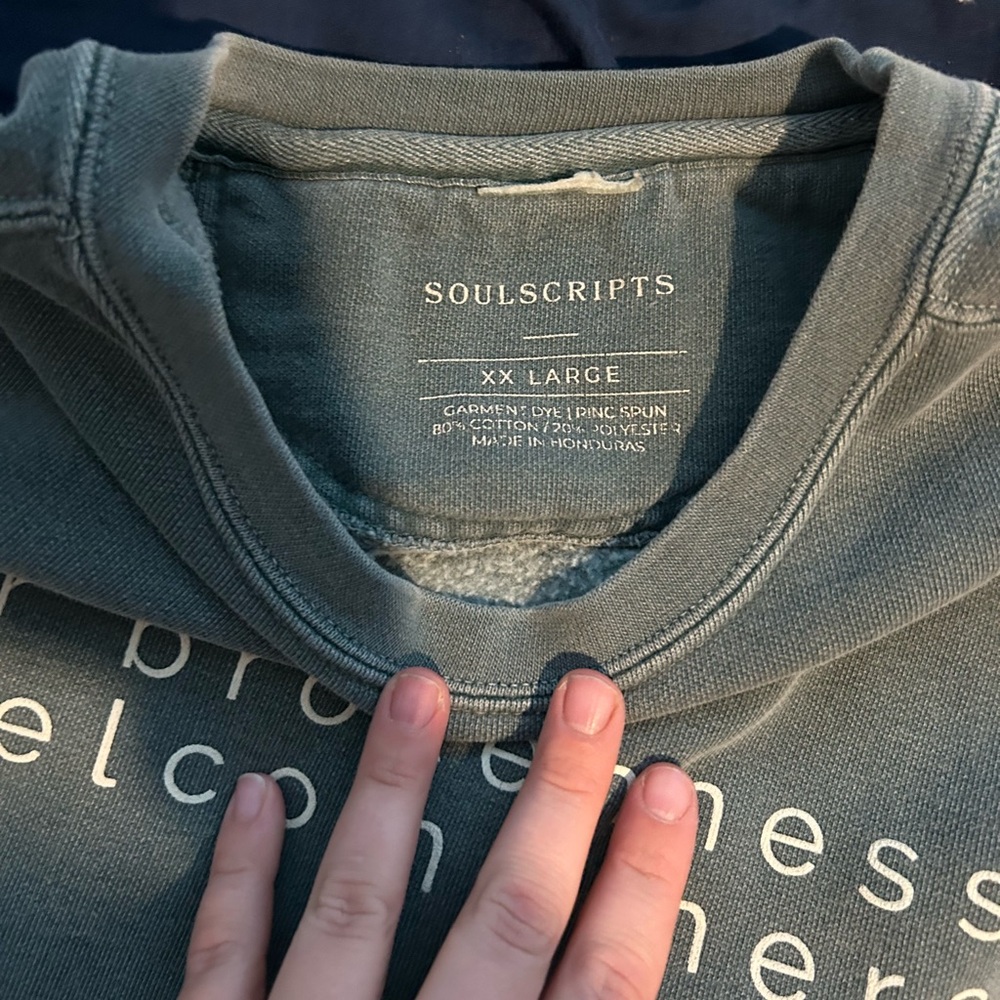 SoulScripts sweatshirt